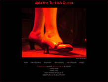 Tablet Screenshot of ajdatheturkishqueen.com